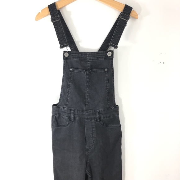dark grey overalls